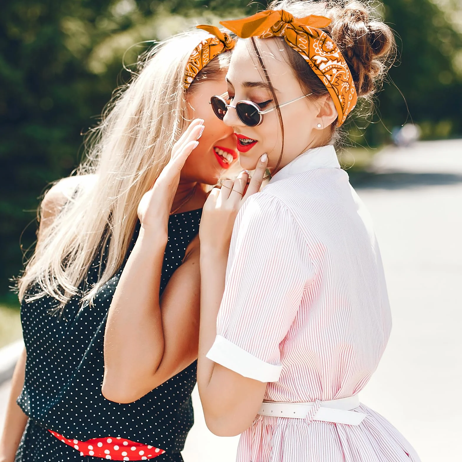 Paquete de 6 bandanas de algodón con estampado de cachemira para mujeres y hombres