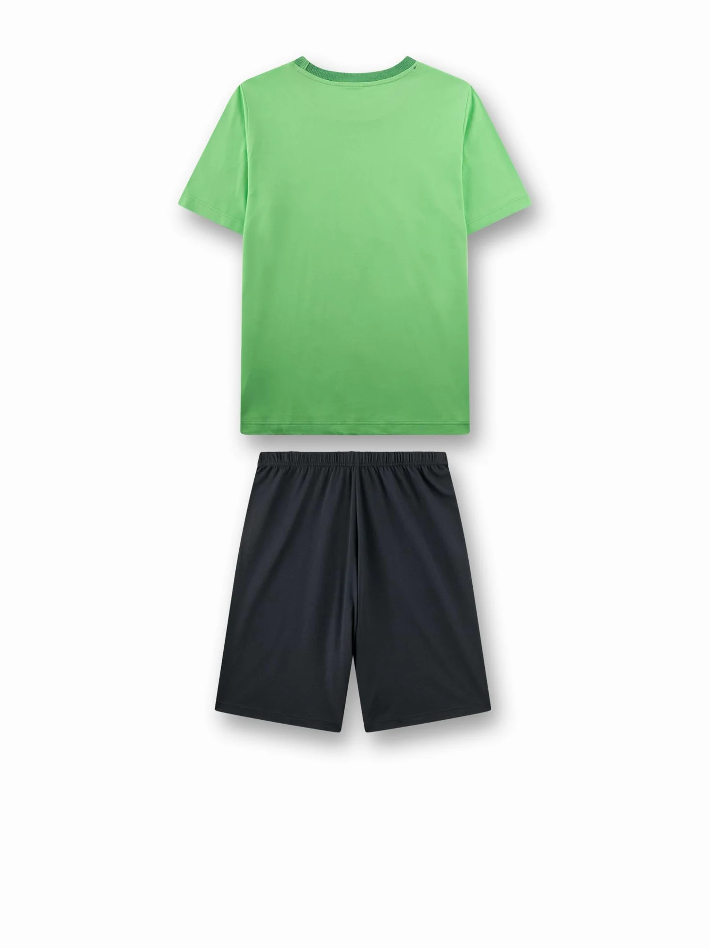 Sanetta 246166 Juego de Pijama, Verde, 128 cm para Niños