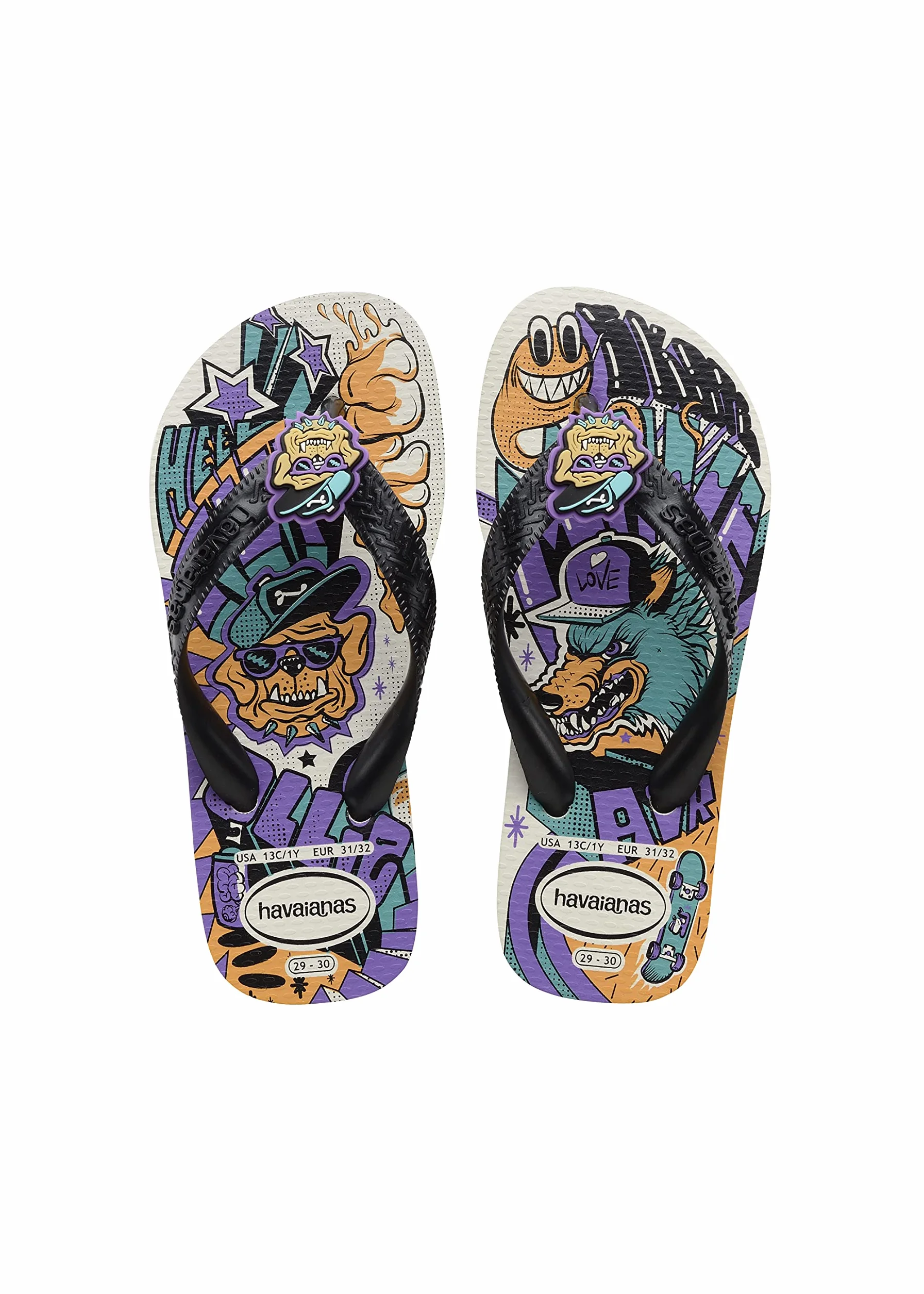 Havaianas Kids Grafitti Chanclas Unisex