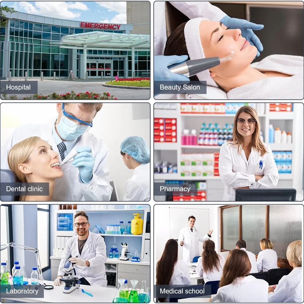 Bata Medica para Adultos, Laboratorio Blanca de Manga Larga, Disfraz de Enfermera Sanitaria