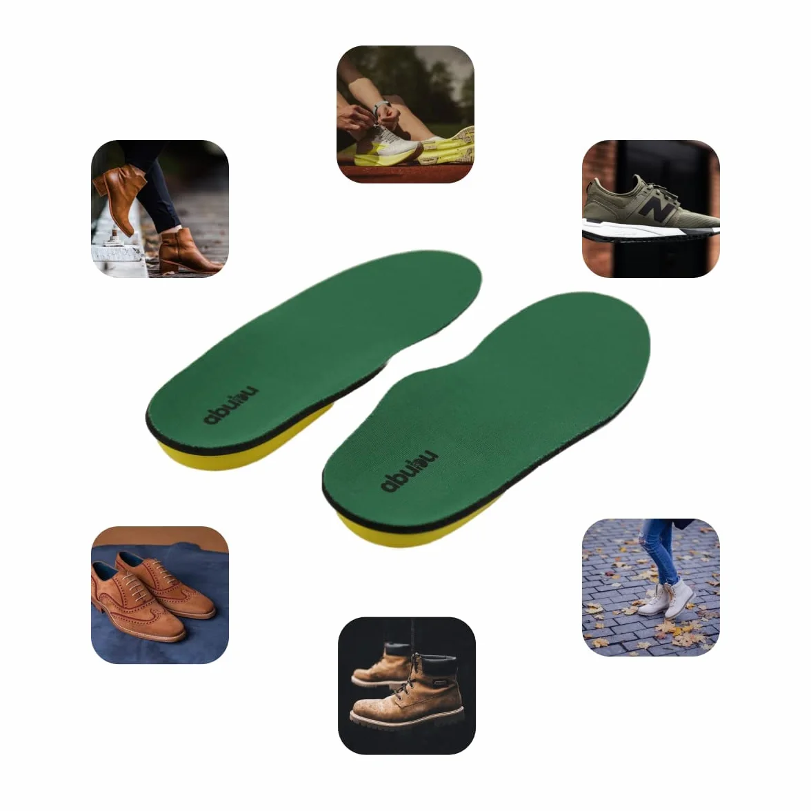 Plantillas Fascitis Plantar Anatómicas Abubu 42-43