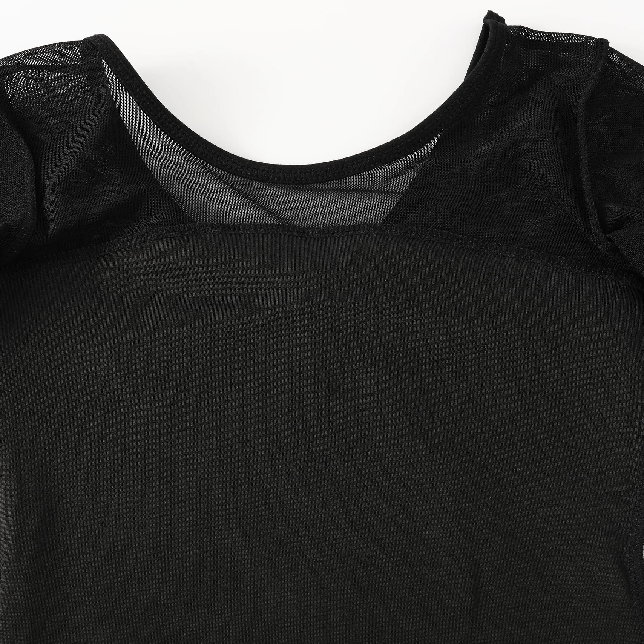 Maillot Ballet Niña Manga Larga 3/4 Danza Bailarina Gimnasia