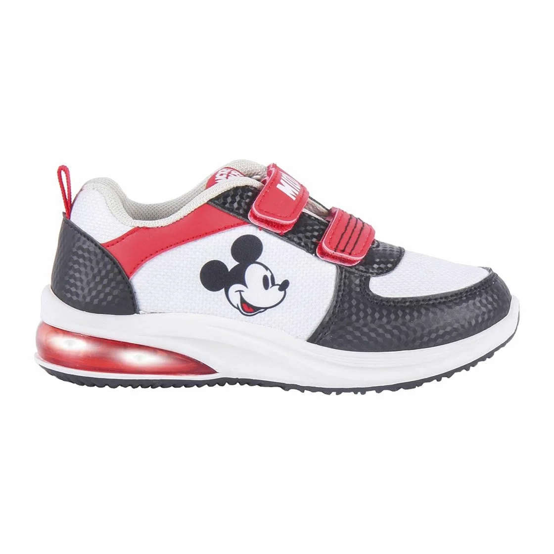 CERDÁ Life'S Little Moments Zapatillas Niño Luces de Mickey Mouse con Velcro para Facilitar Su Independencia Y Comodidad Y Refuerzo En La Puntera ZapatillasNiños