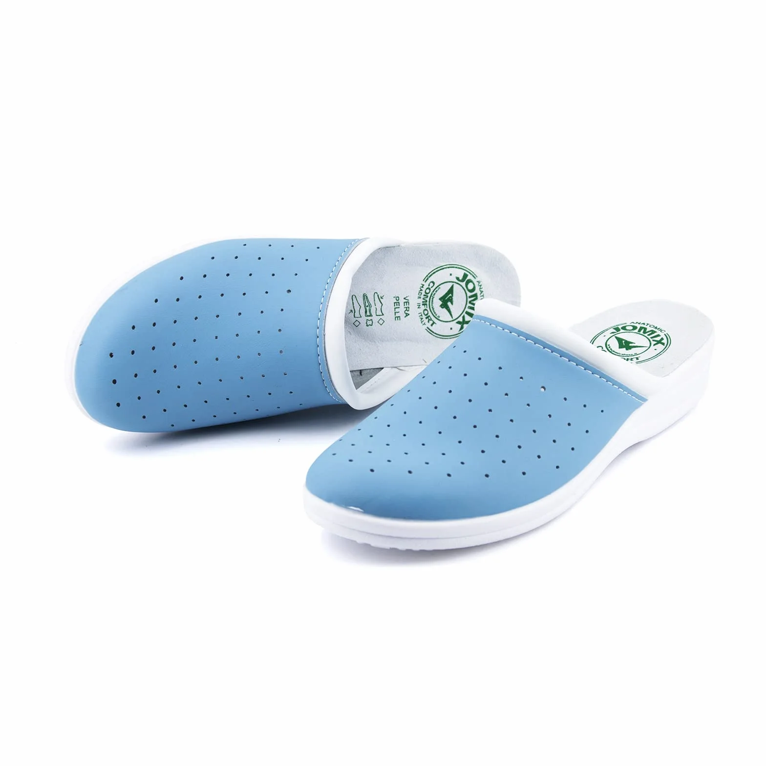 JOMIX Zapatillas Sanitarias de Estar por Casa para Mujer Anatómicas Cómodos Ligero Respirable