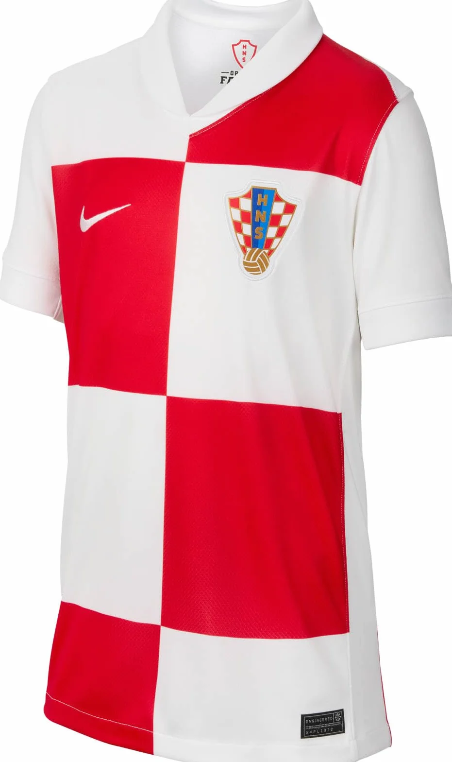 NIKE Croacia 2024/25 Stadium Camiseta Fútbol Réplica Dri-fit Niño Unisex