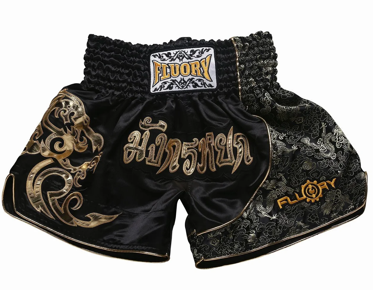 FLUORY Muay Thai Shorts MMA Fight Shorts Grappling Kickboxing