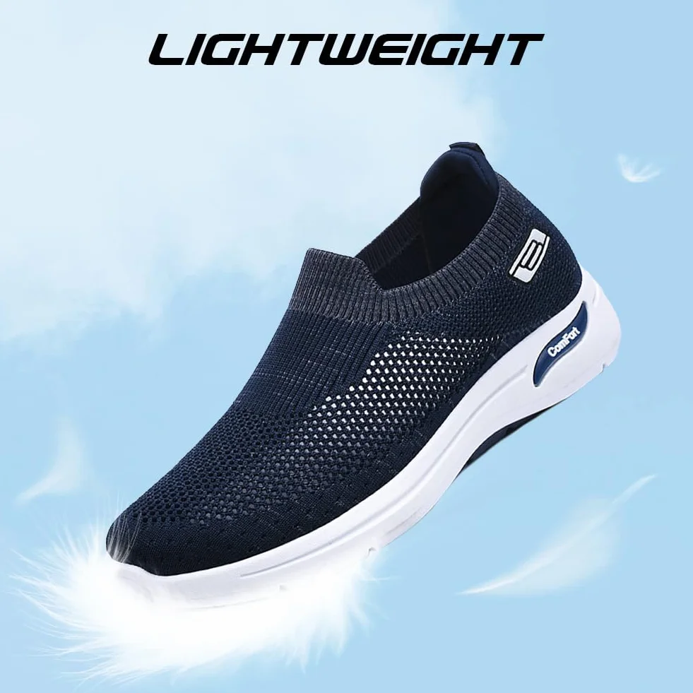 Ligero Zapatos Casual Hombre Slip On de Andar por Casa