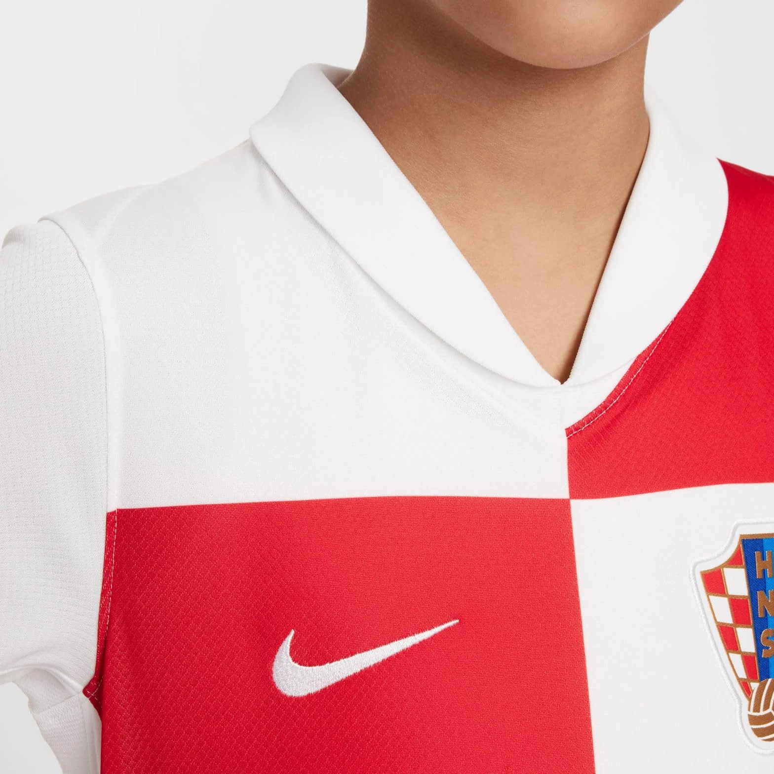NIKE Croacia 2024/25 Stadium Camiseta Fútbol Réplica Dri-fit Niño Unisex