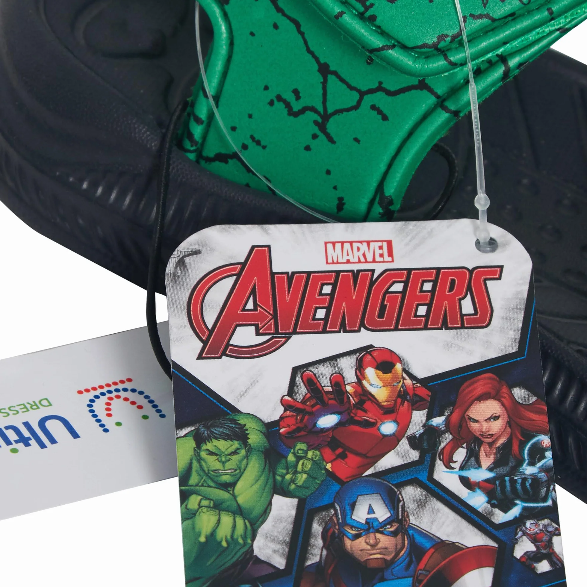 Marvel Incredible Hulk Sandals Boys Summer Sliders EVA Beach Shoes