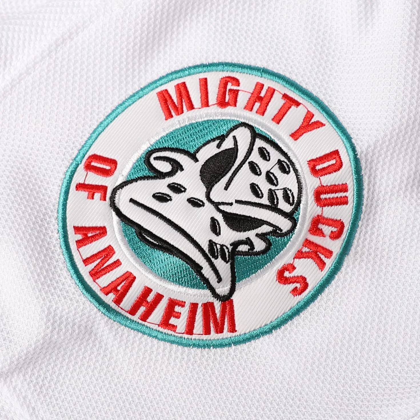 Mighty Ducks 33 Greg Goldberg 96 Charlie Conway 99 Adam Banks Camisetas de hockey sobre hielo cosidas Small