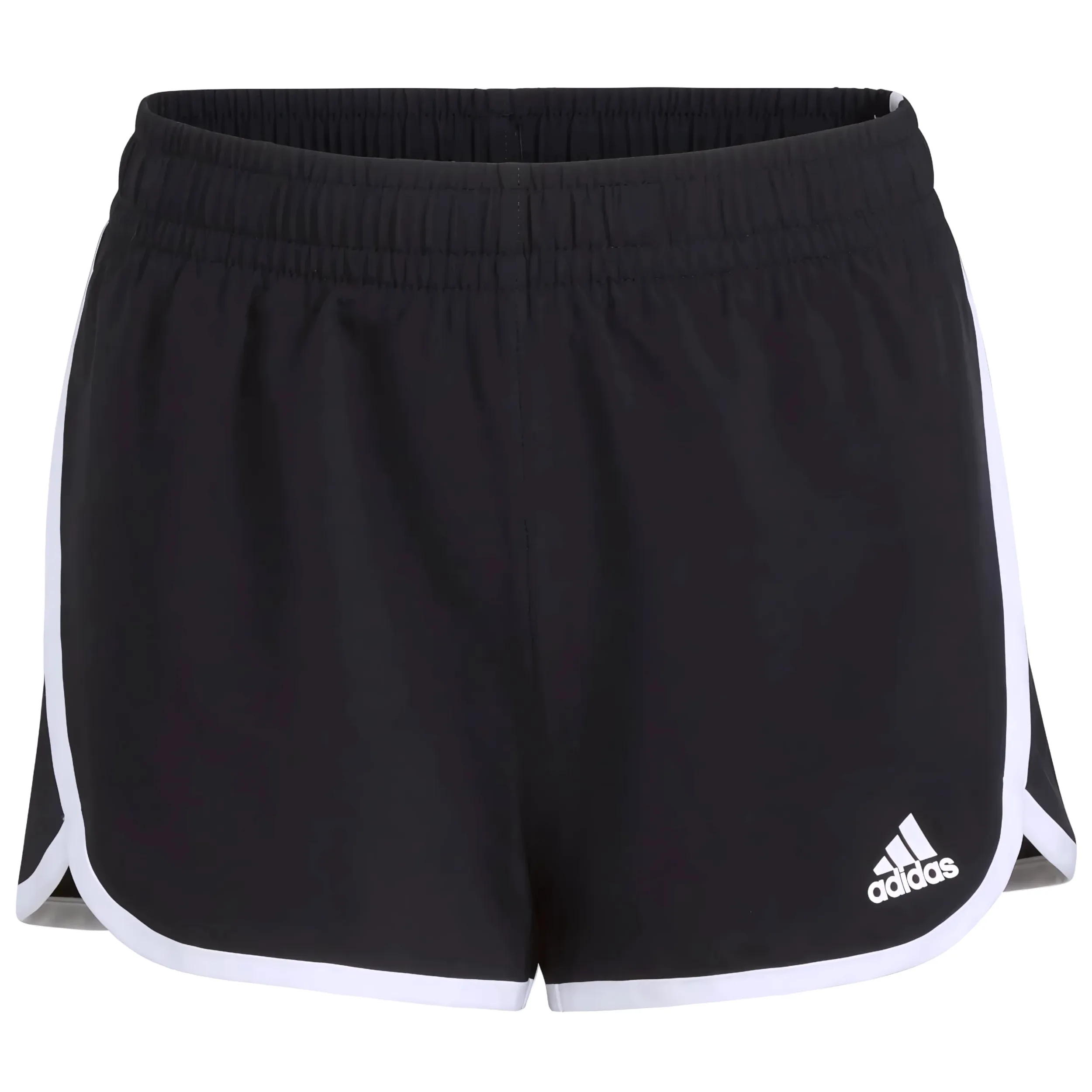 adidas Elastic Waistband Woven Pacer Gym Running Shorts Pantalones Cortos para Niñas
