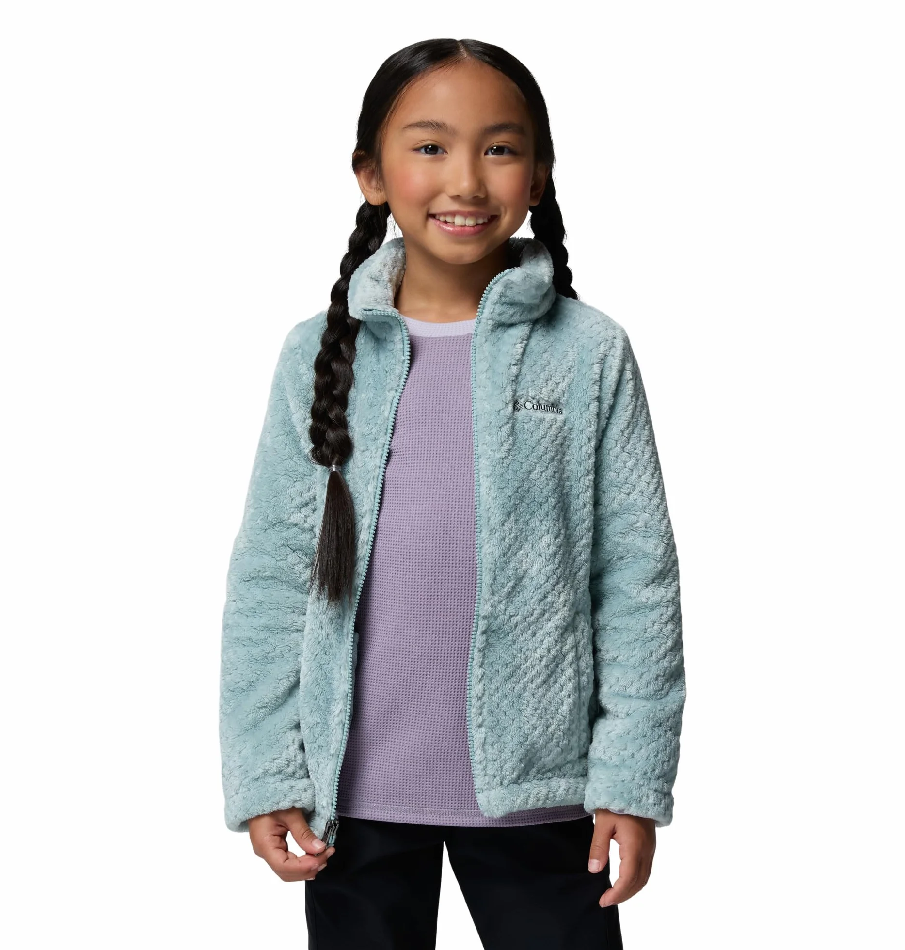 Columbia Fire Side™ Sherpa Full Zip Chaqueta polar con cremallera completa Niñas