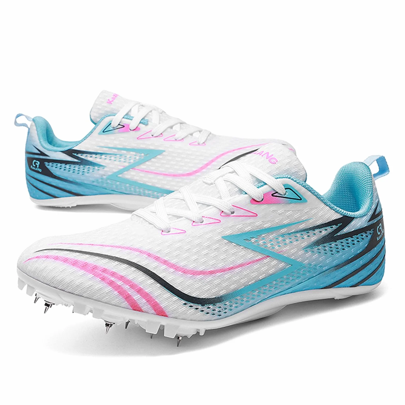 Zapatillas de Atletismo con 8 Clavos para Correr Saltar Competir