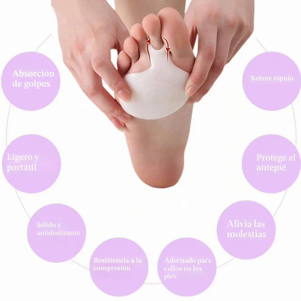 Pedimend™ Paquete de 4 Plantillas Metatarsianas para Neuroma de Morton