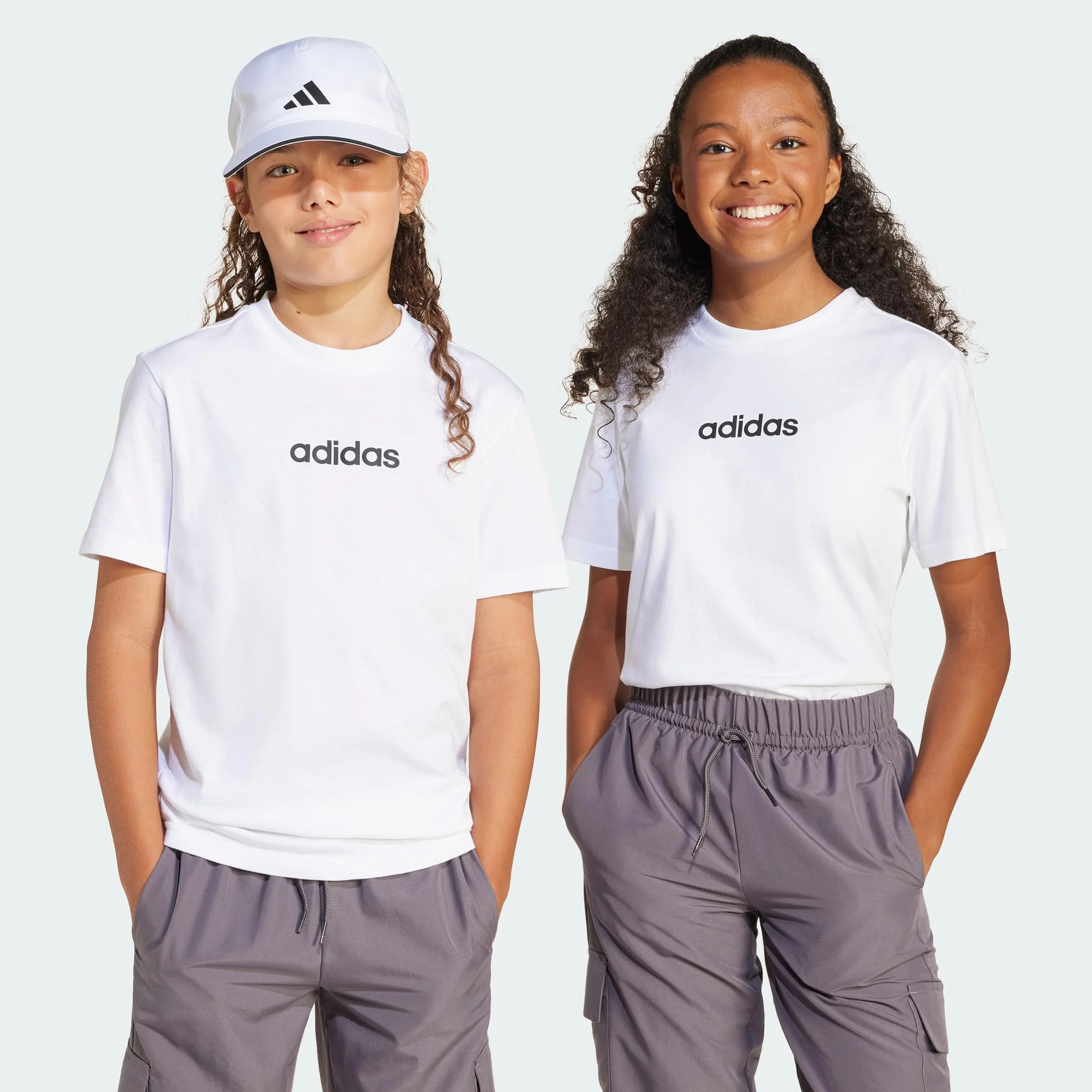 Adidas Essentials Linear Logo T-Shirt Camiseta Unisex niños (Pack de 1)