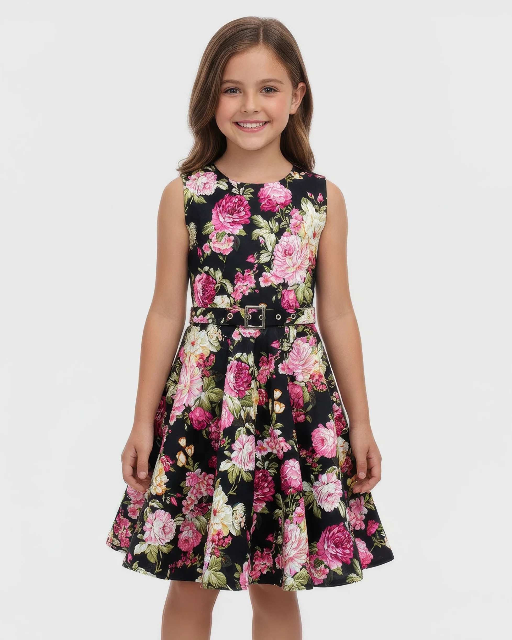 BlackButterfly Niñas 'Audrey' Vestido Vintage Años 50 Divinity
