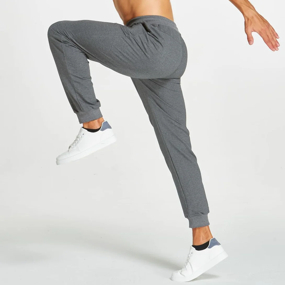 ZOXOZ Pantalones Hombre Casual Chándal Algodón Cintura Elástica