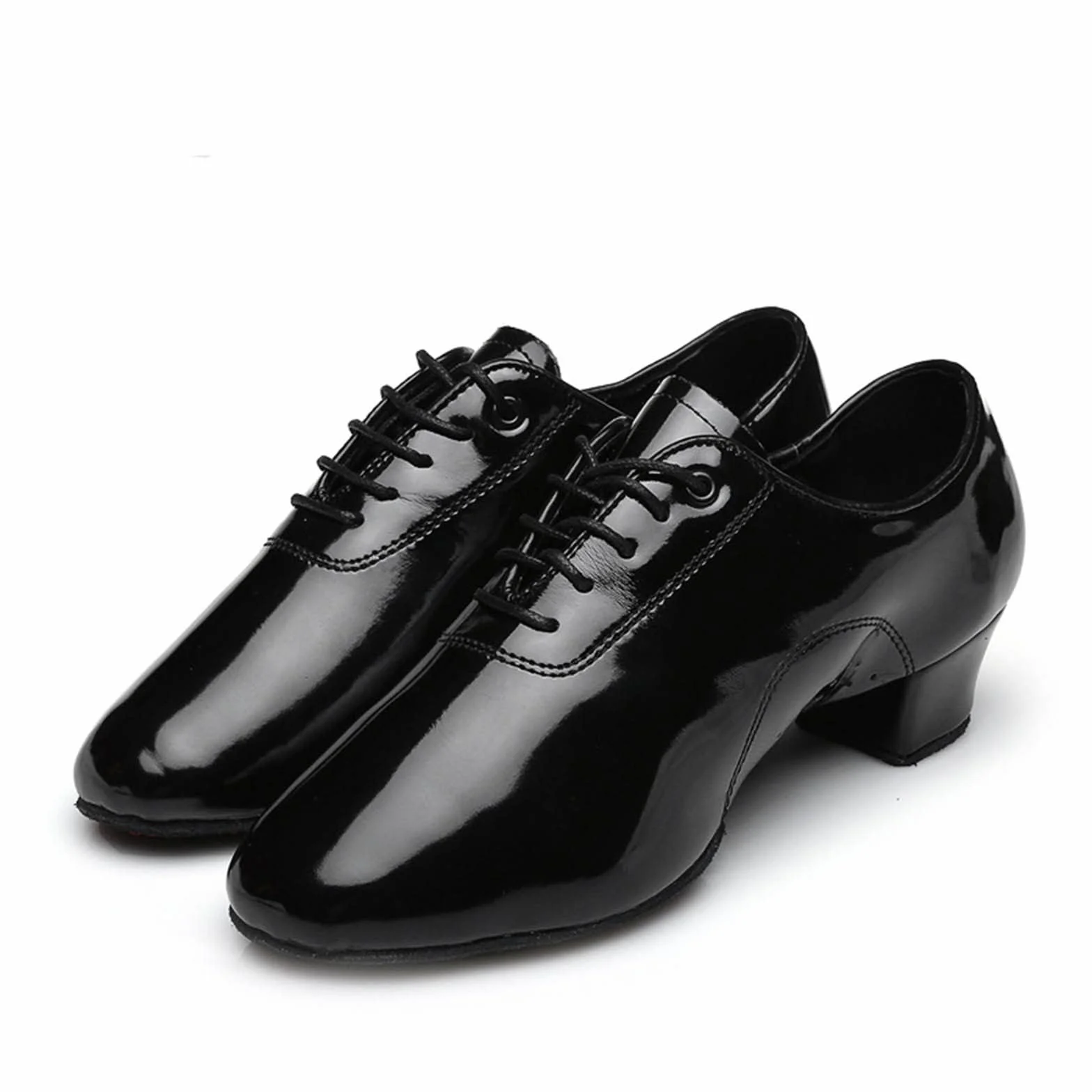 Botas de invierno para niños 27 Salón de baile latino Zapatos de cuero cordones Botines Niño 28