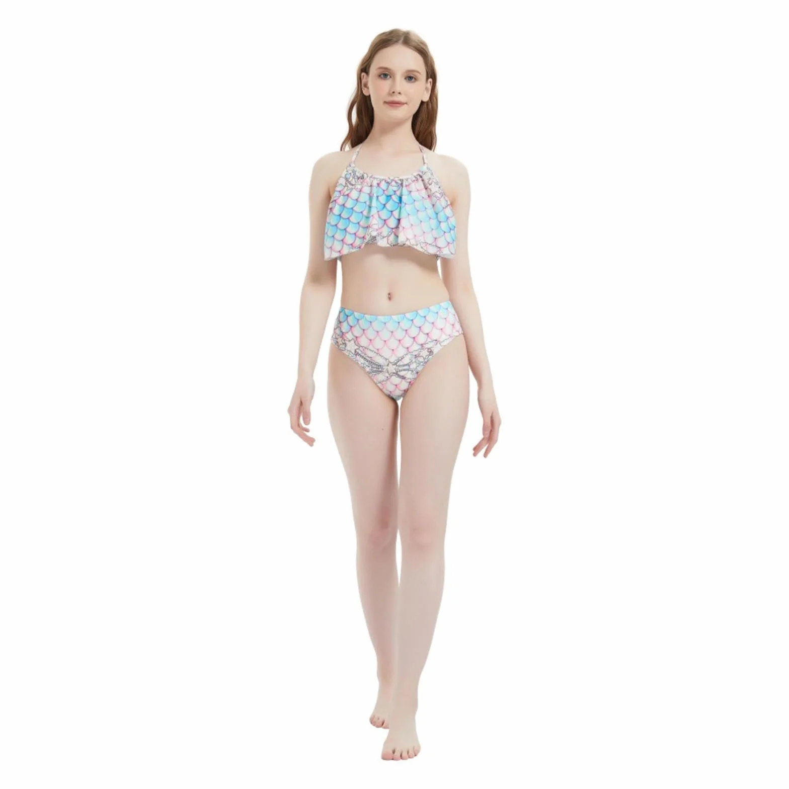 Lindo Conjunto Para Niñas Acabado Repelente Al Agua Piscina Mar