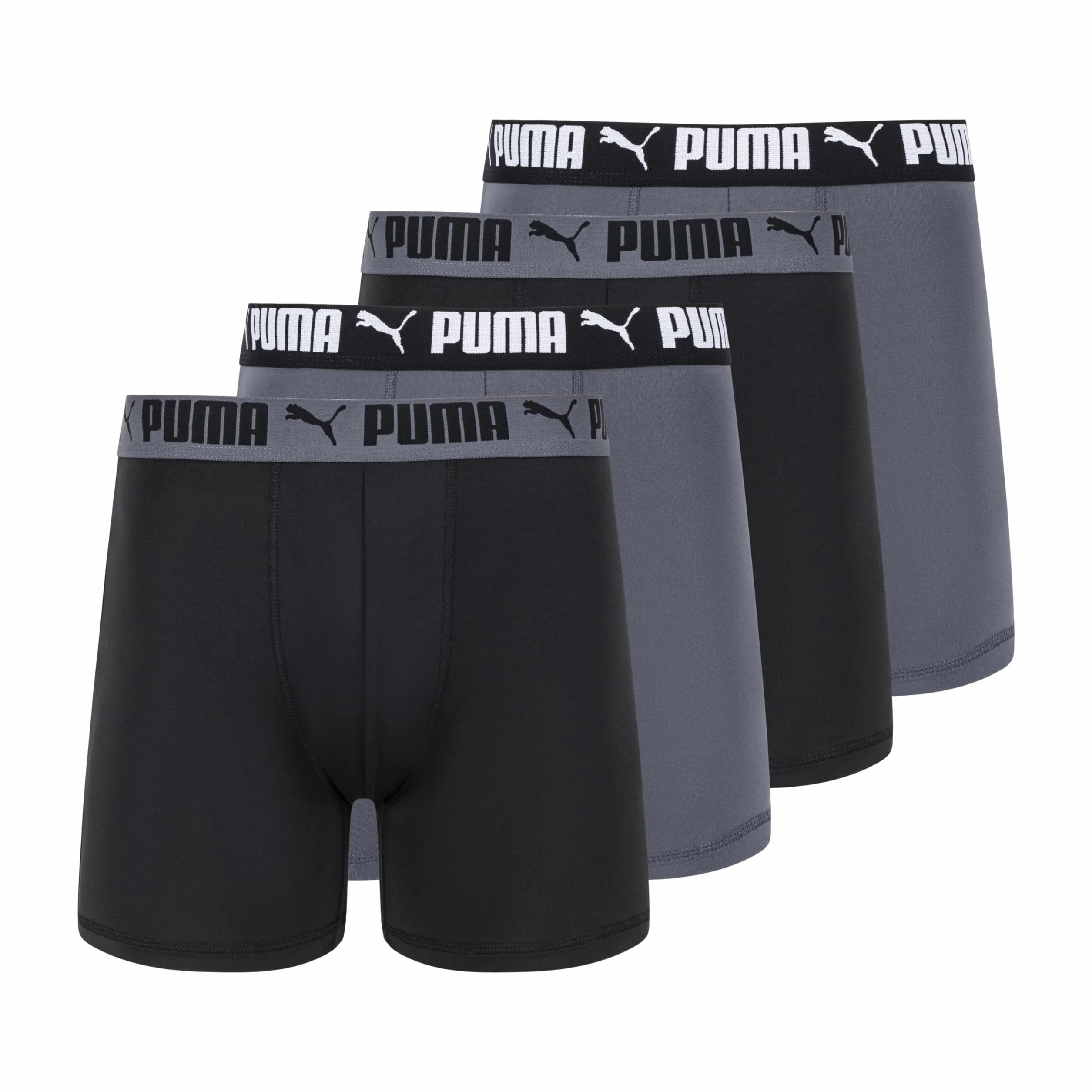 Puma Boxer Briefs Hombre Pack 4 Active Stretch Ropa Interior