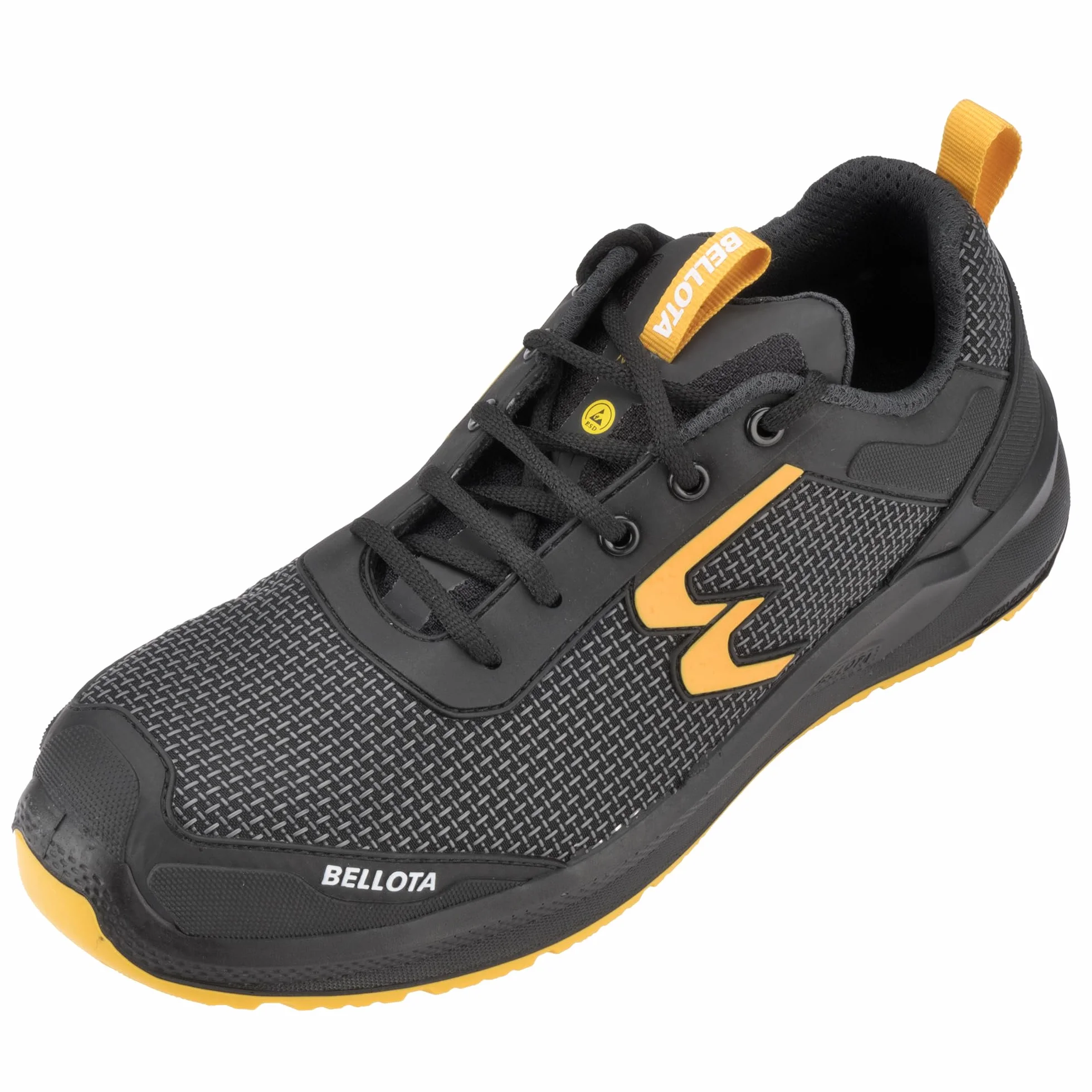 Bellota RUNNS3S48 Zapatilla de Seguridad S3S Hombre Mujer, Negro Talla 49