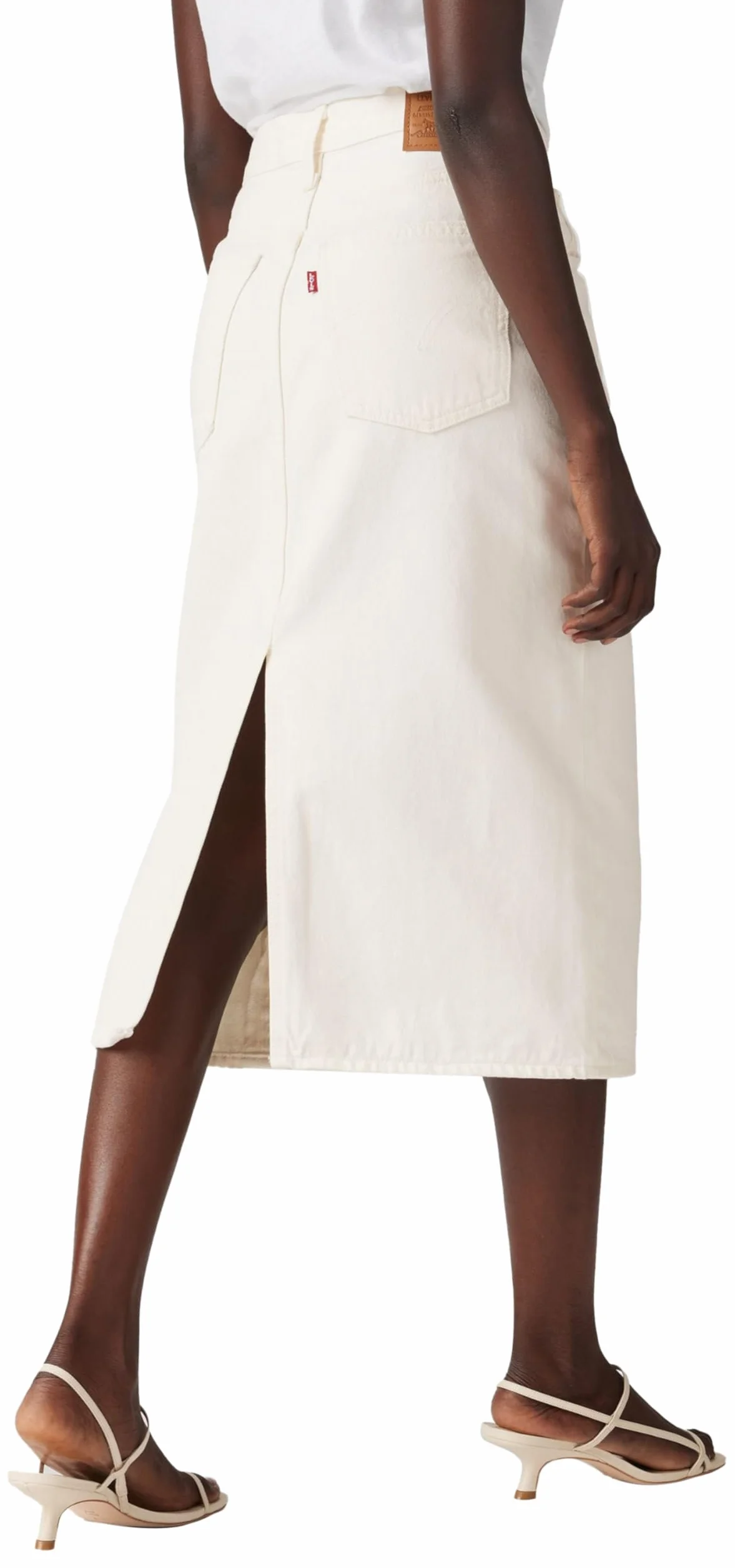 Levi's High Rise Back Slit Skirt Mujer