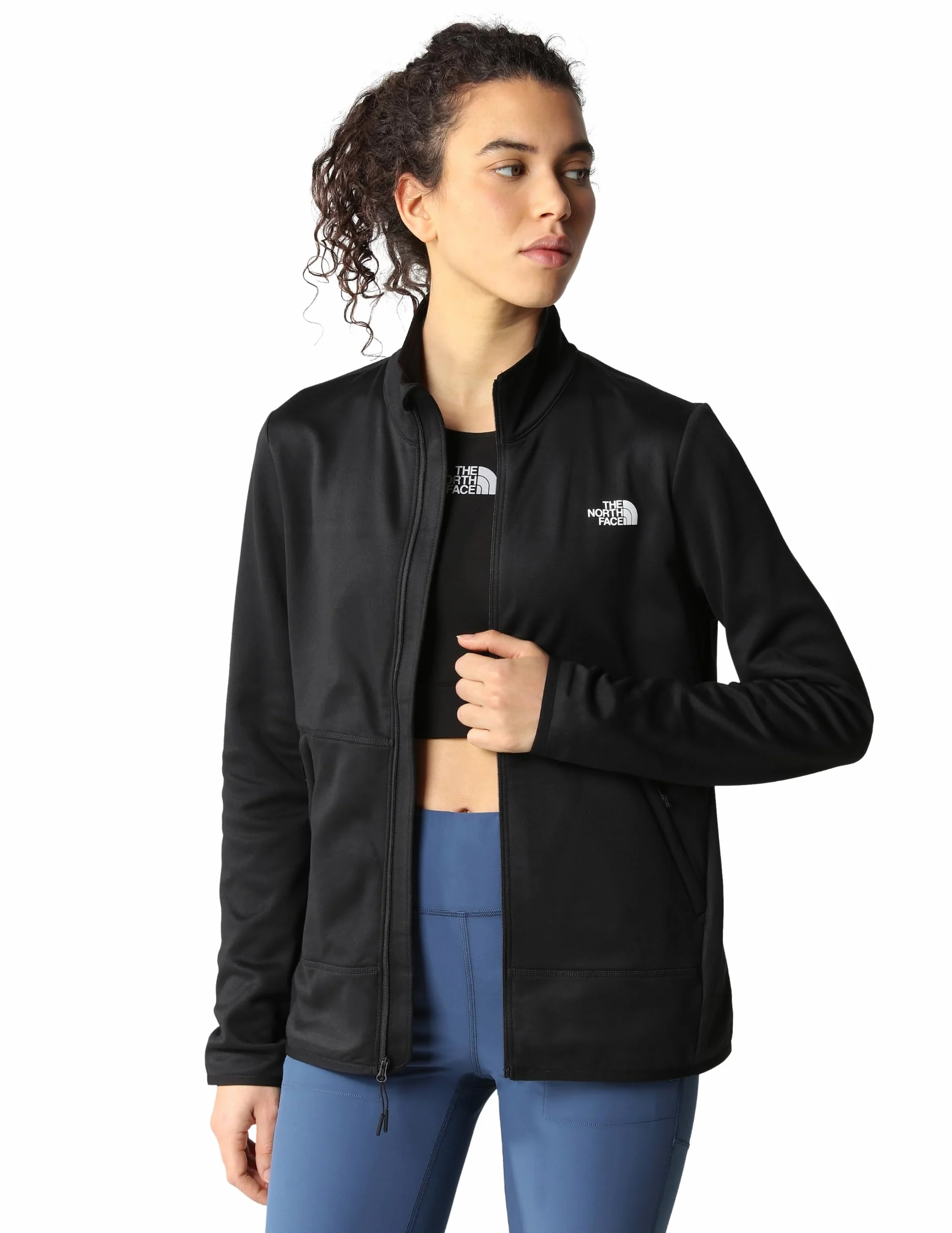 The North Face Chaqueta Polar Canyonlands Cremallera Mujer Senderismo