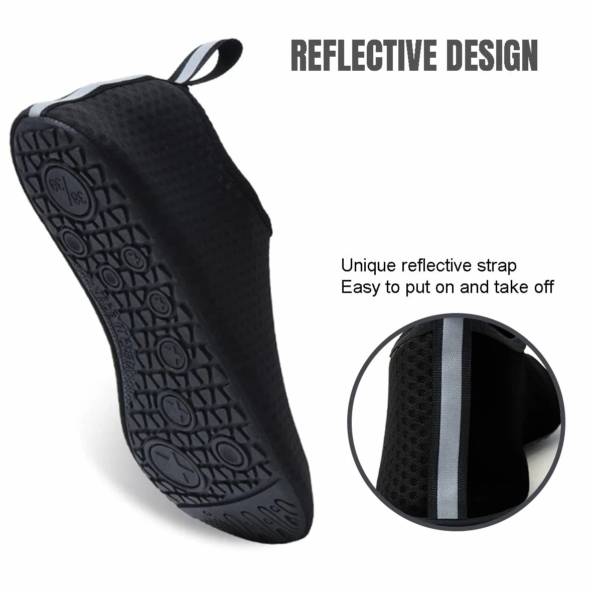 Escarpines Deportes Acuáticos Zapatos de Agua Hombre Mujer Surf Playa