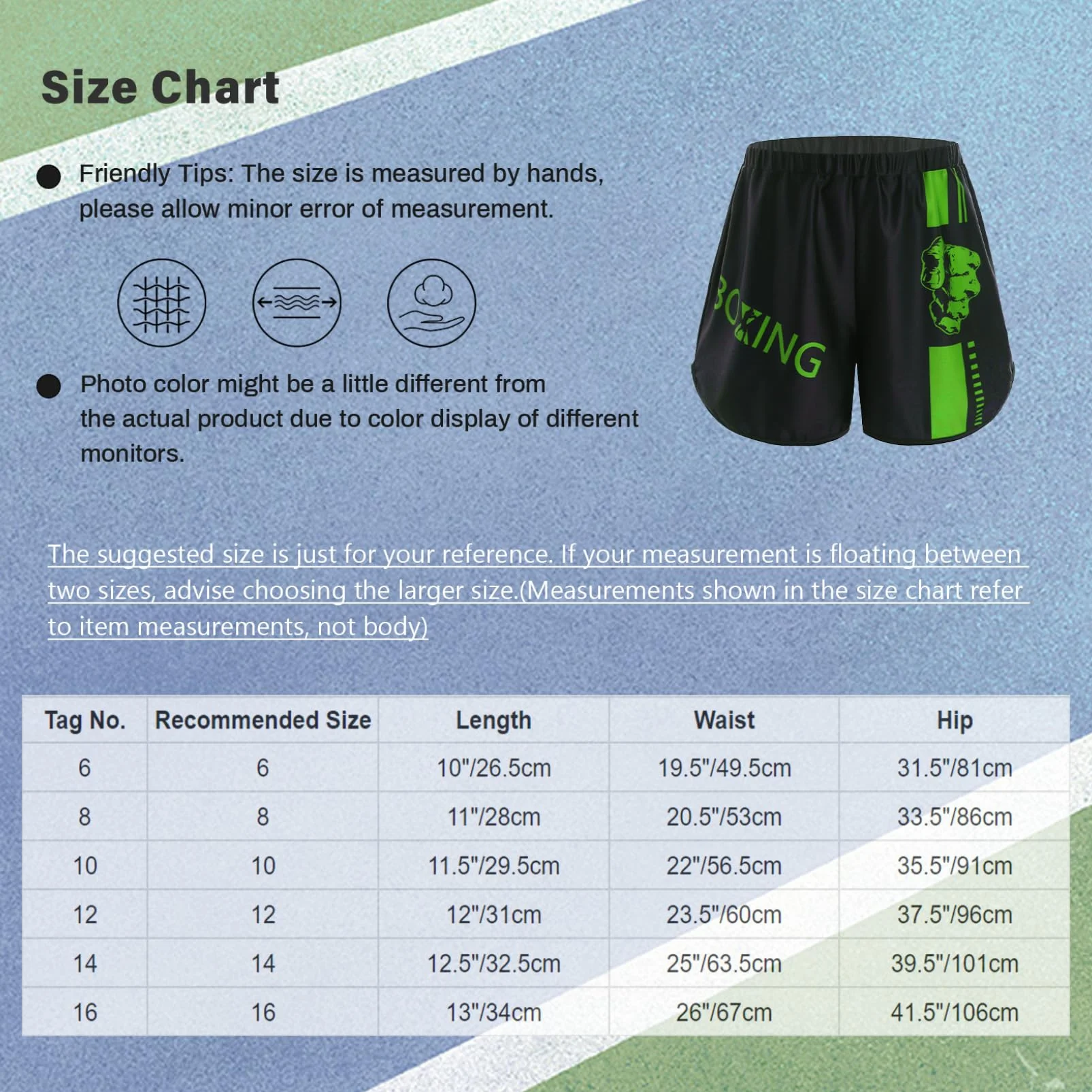 Pantalones cortos de boxeo muay thai para niño MMA kickboxing artes marciales 5-16 años