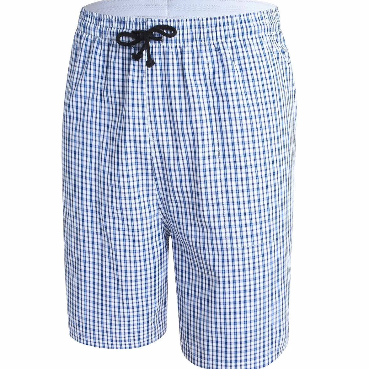 Pantalones Cortos de Pijama Hombre Algodón a Cuadros Pack de 2