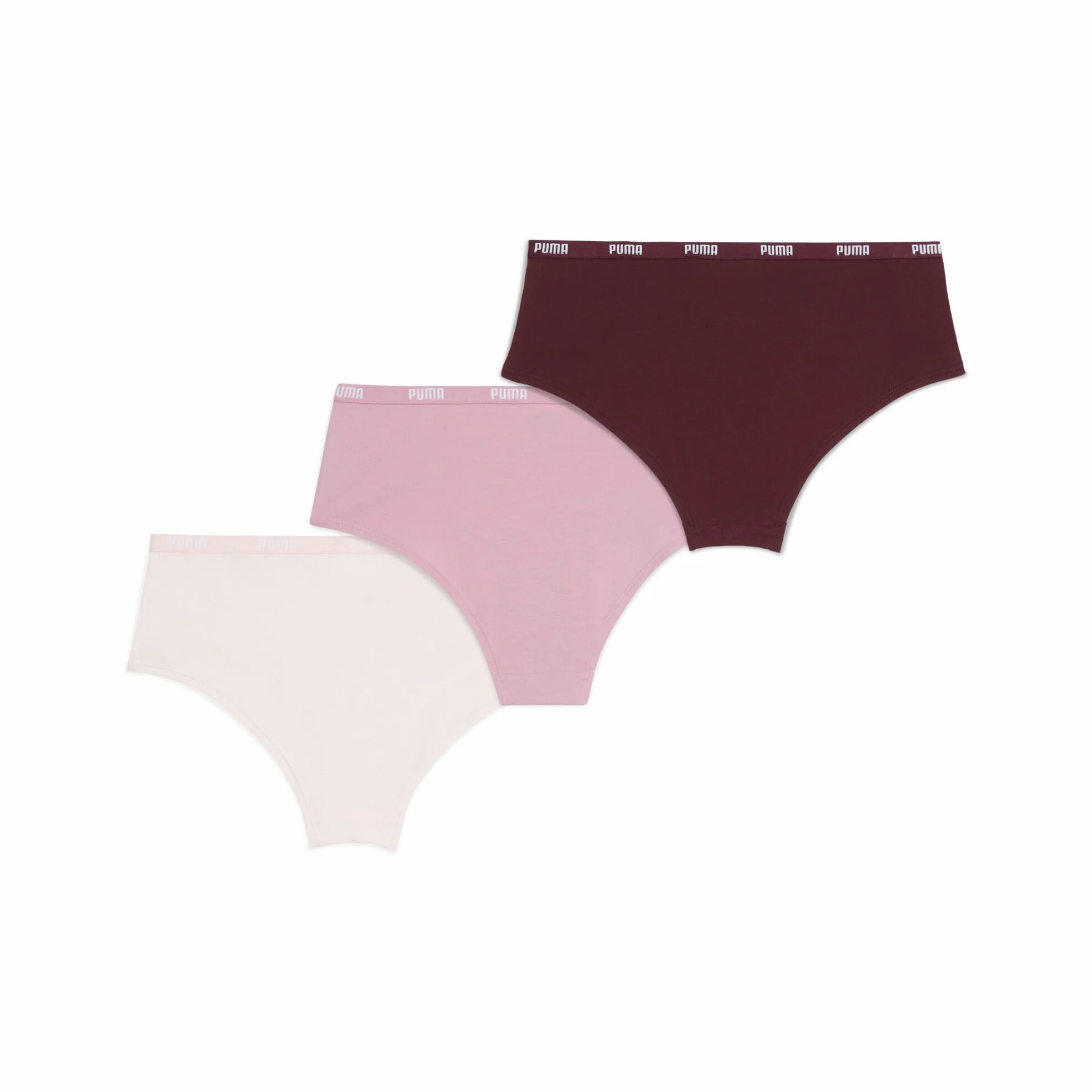 PUMA Hipster Ropa Interior Mujer Pack de 5