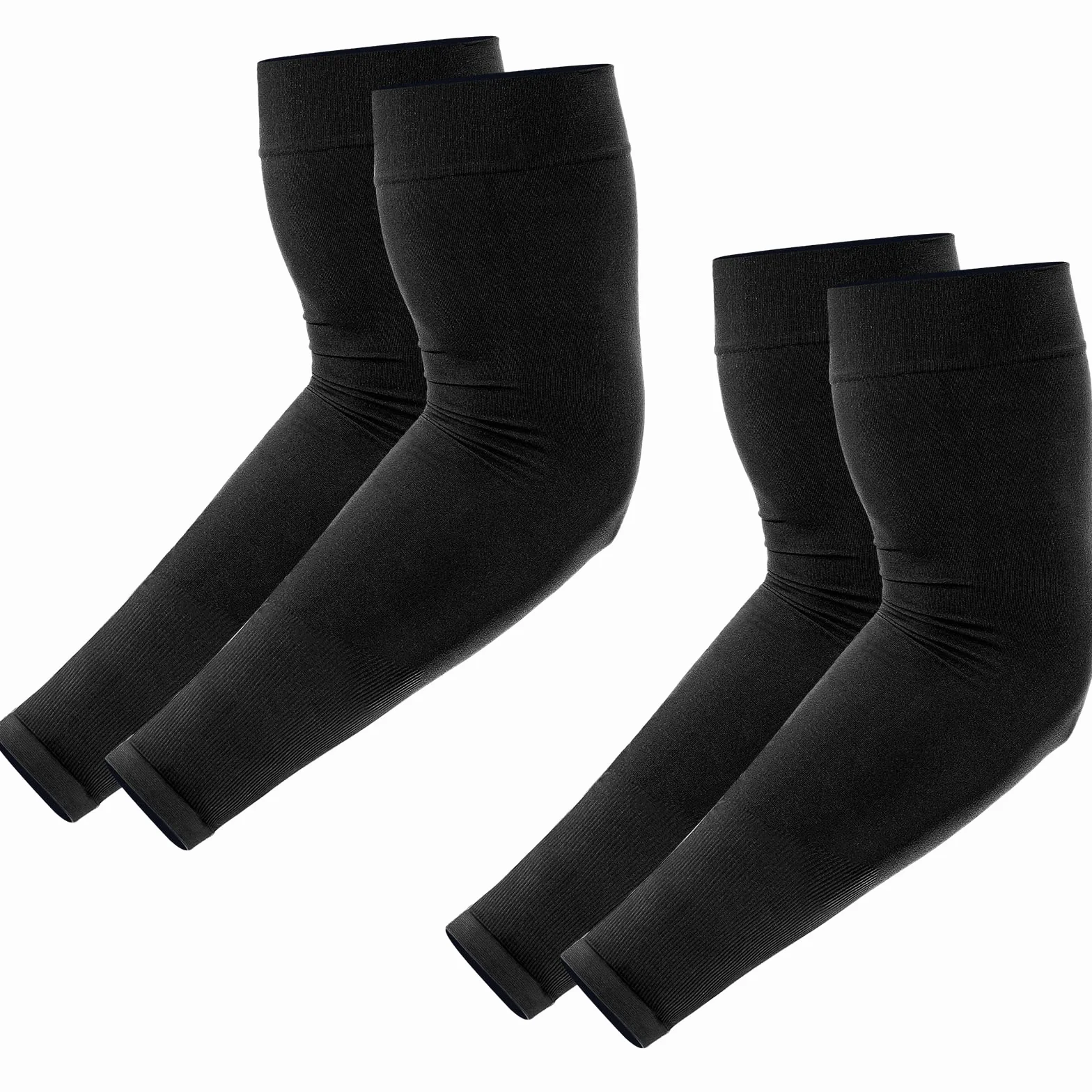 Manguitos de compresión Protección UV Newbyinn para running ciclismo