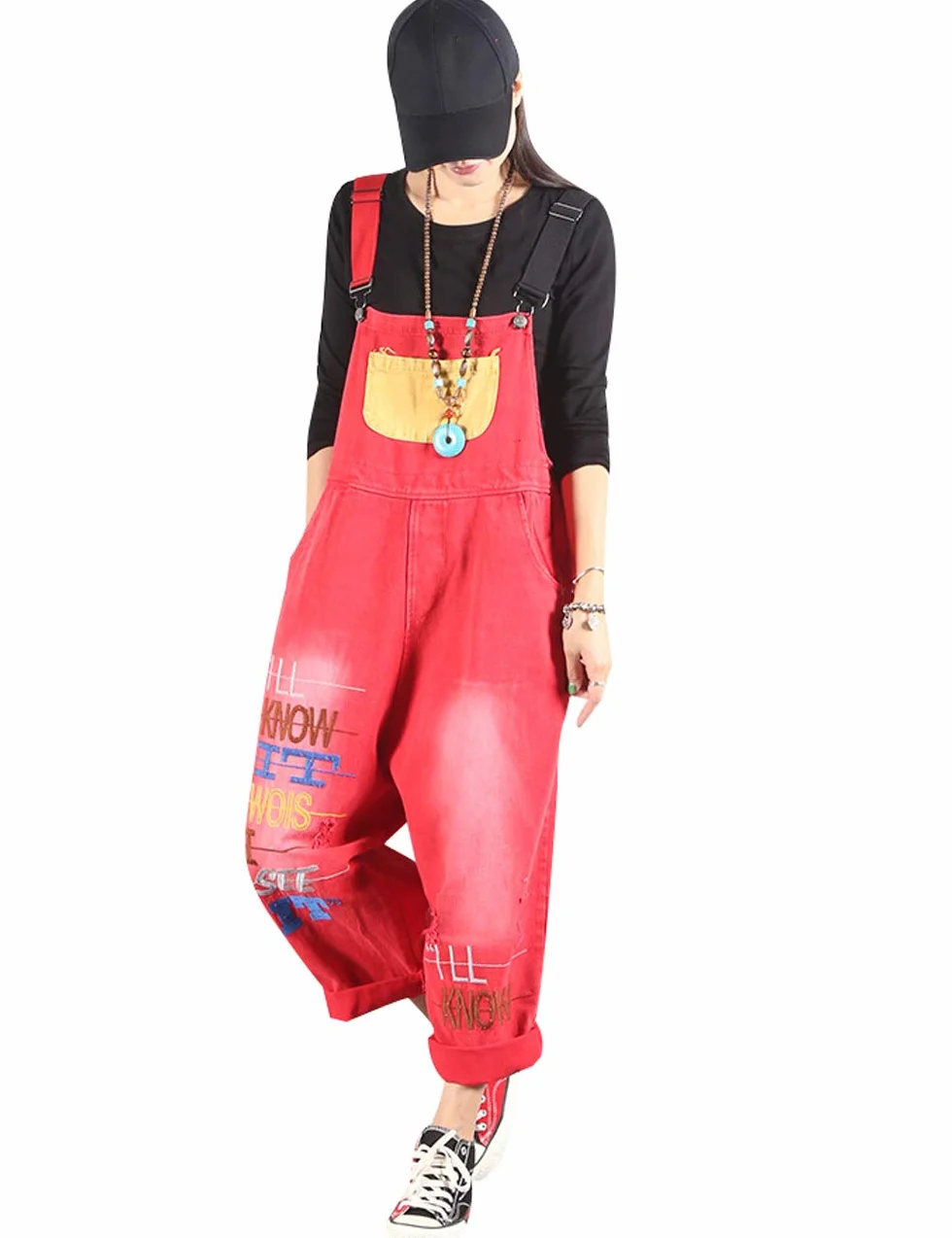 Pantalones Petos Sin Mangas Monos Mujer