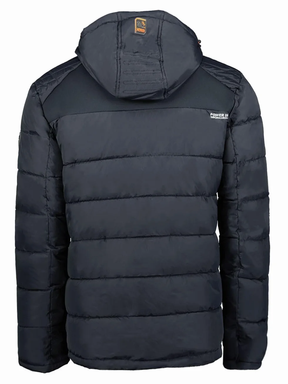Geographical Norway Chaqueta acolchada de invierno para hombre, anorak con capucha, tallas S-7XL