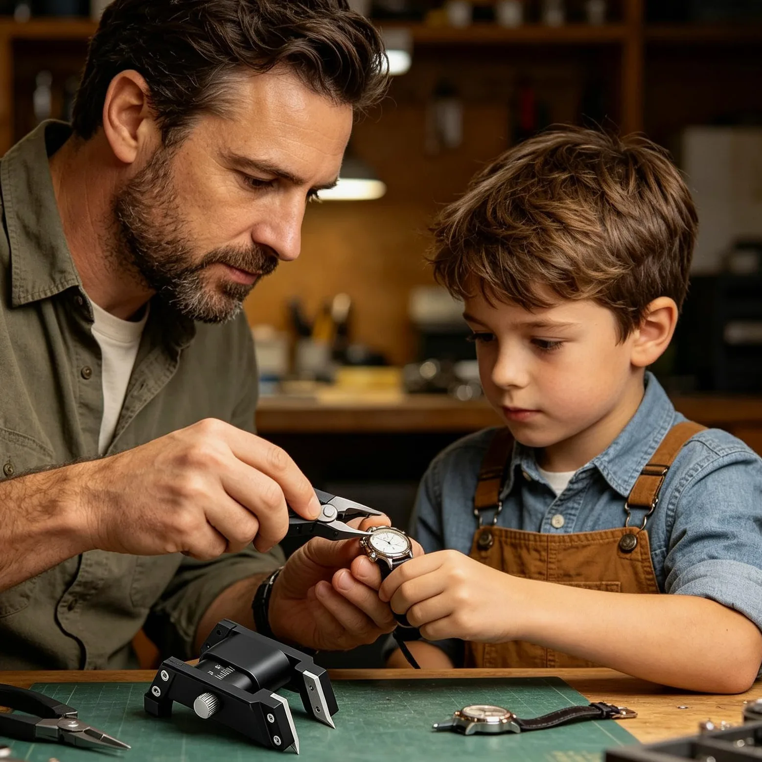 Kit De Herramientas Ajuste Reloj Ajustador Ergonómico De Reparación Rápida | Kit de Ajuste y Reparación, Herramientas para Relojes Reemplazo, ajuste, cambio batería, correas y relojeros
