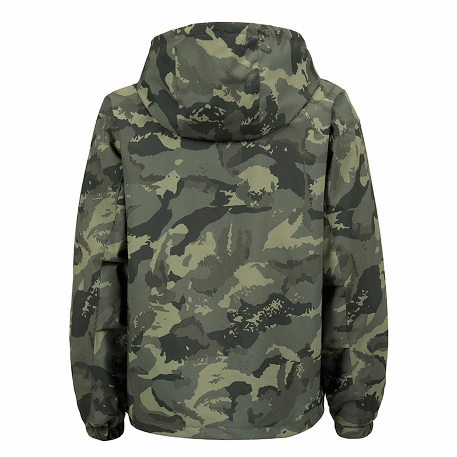 Chaqueta de trabajo softshell camuflaje cortavientos hombre militar ligera con capucha