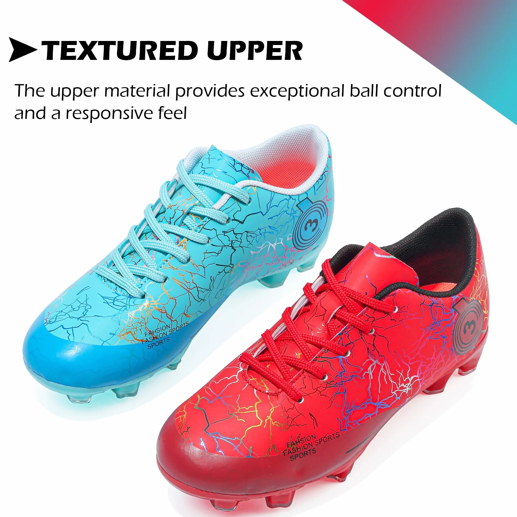 Zapatos de fútbol para niños y niñas, tacos de entrenamiento al aire libre, tenis atléticos profesionales