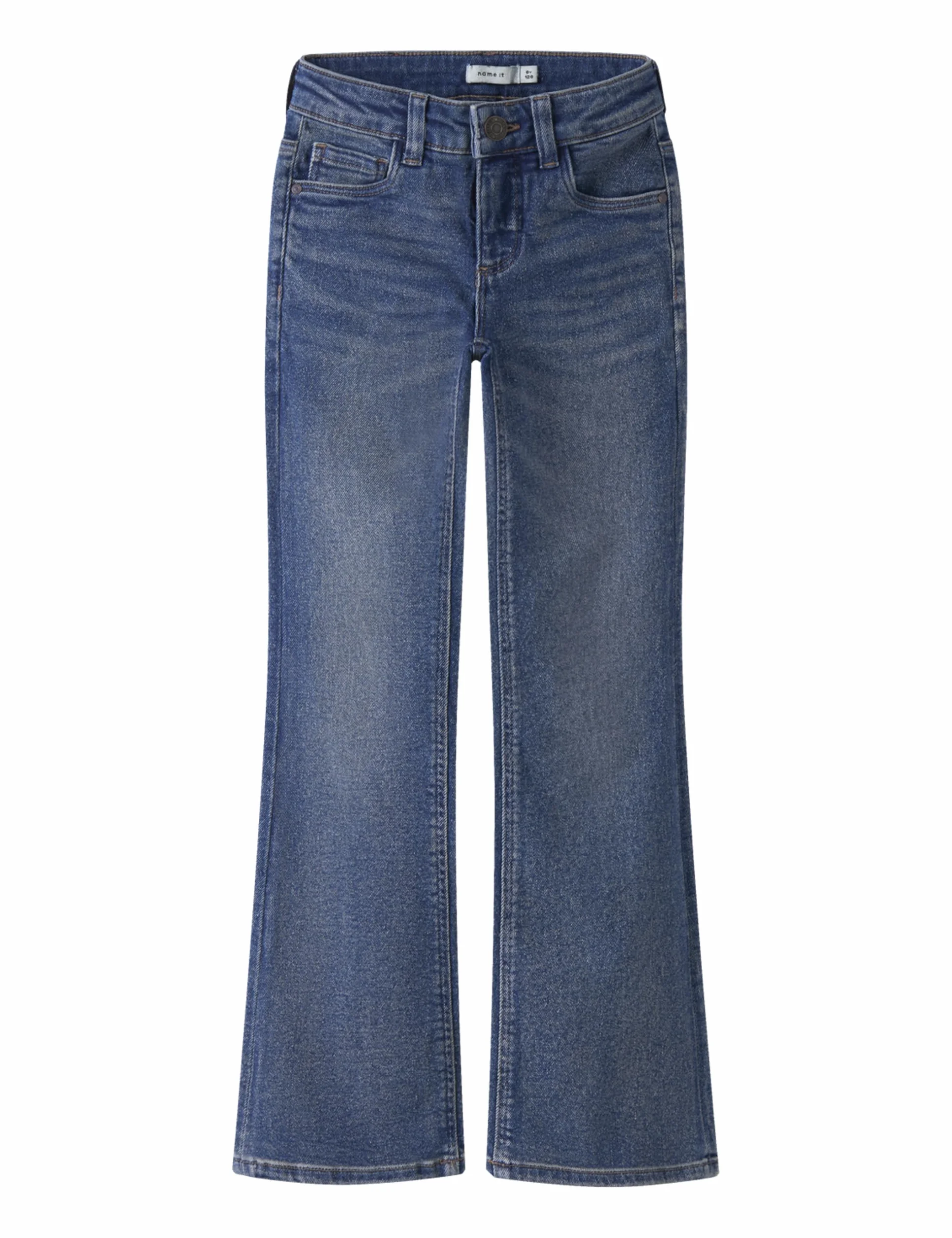 NAME IT Nkfpolly LW Boot Jeans 2340-Sm para Niñas
