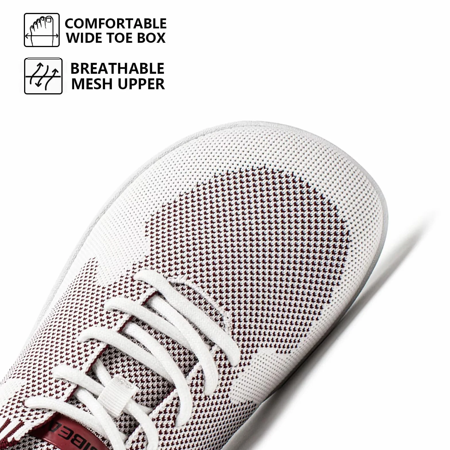 HOBIBEAR Zapatos Descalzos Unisex Puntera Ancha Transpirables