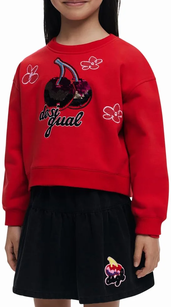 Desigual Sweatshirt Niñas Cherries