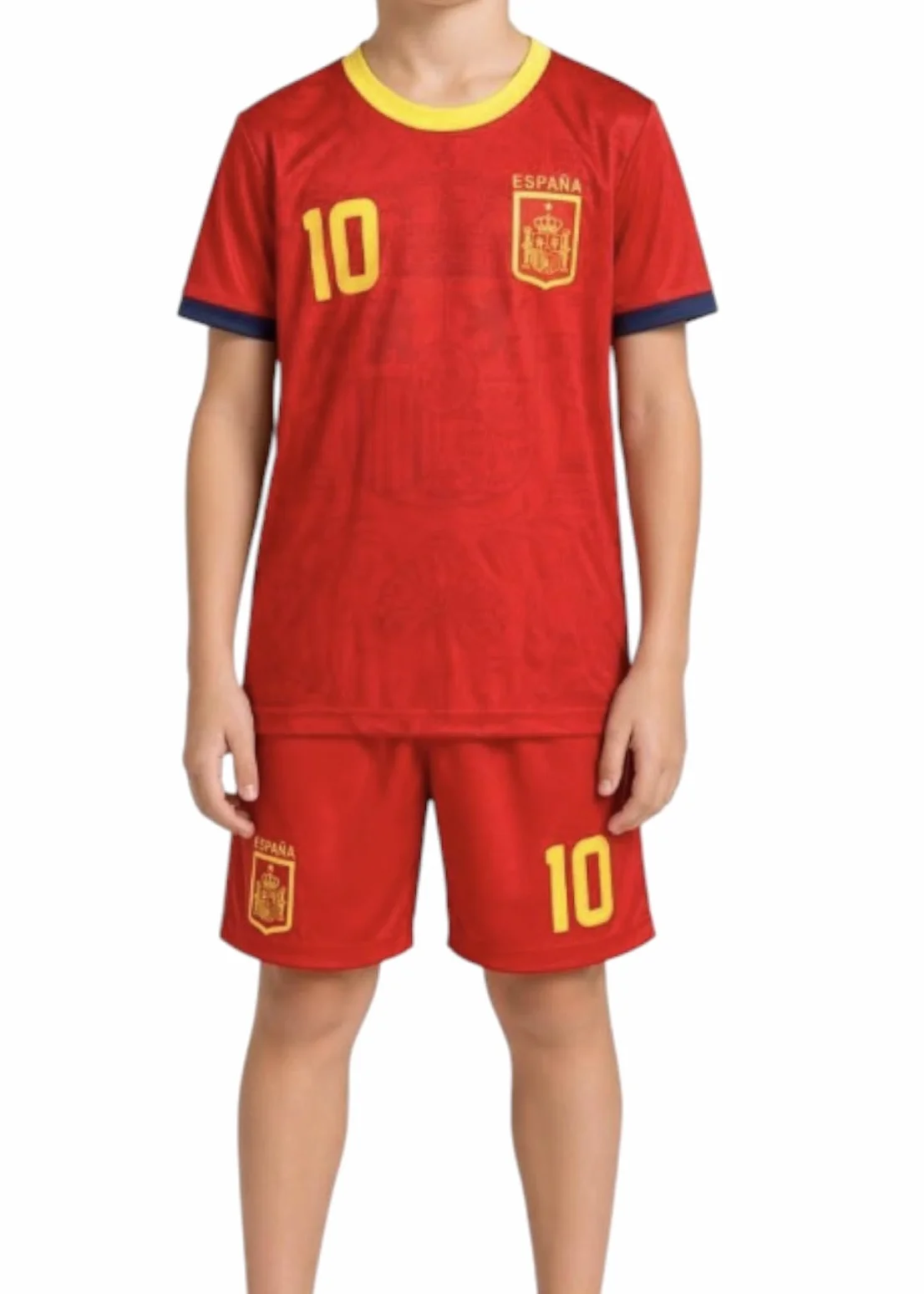 Conjunto de Deporte para Niño y Niña de 4 a 14 años, Camiseta y Pantalón Corto para Deporte y Fútbol, Chandal Corto de Verano para Colegio, Regalo para Niños y Niñas,