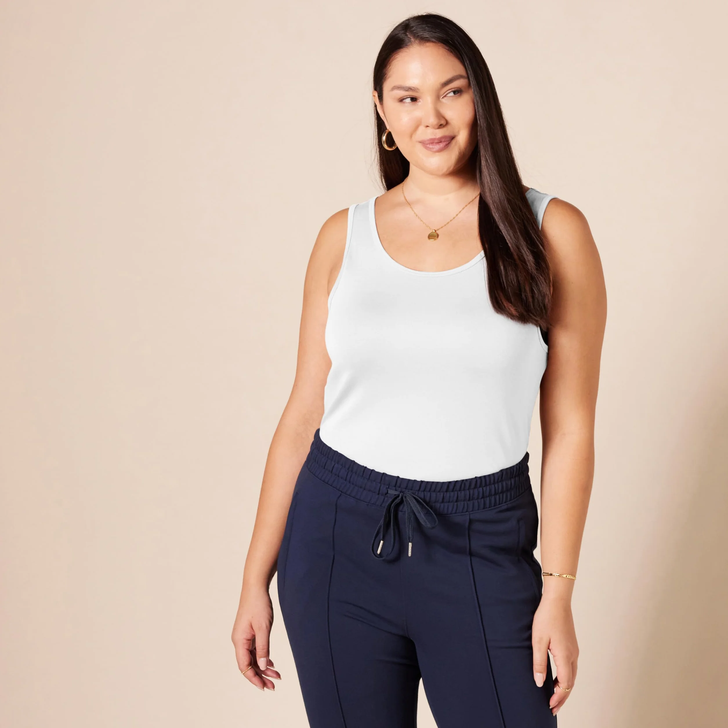 Amazon Essentials Camiseta de Tirantes Ajuste Entallado Mujer