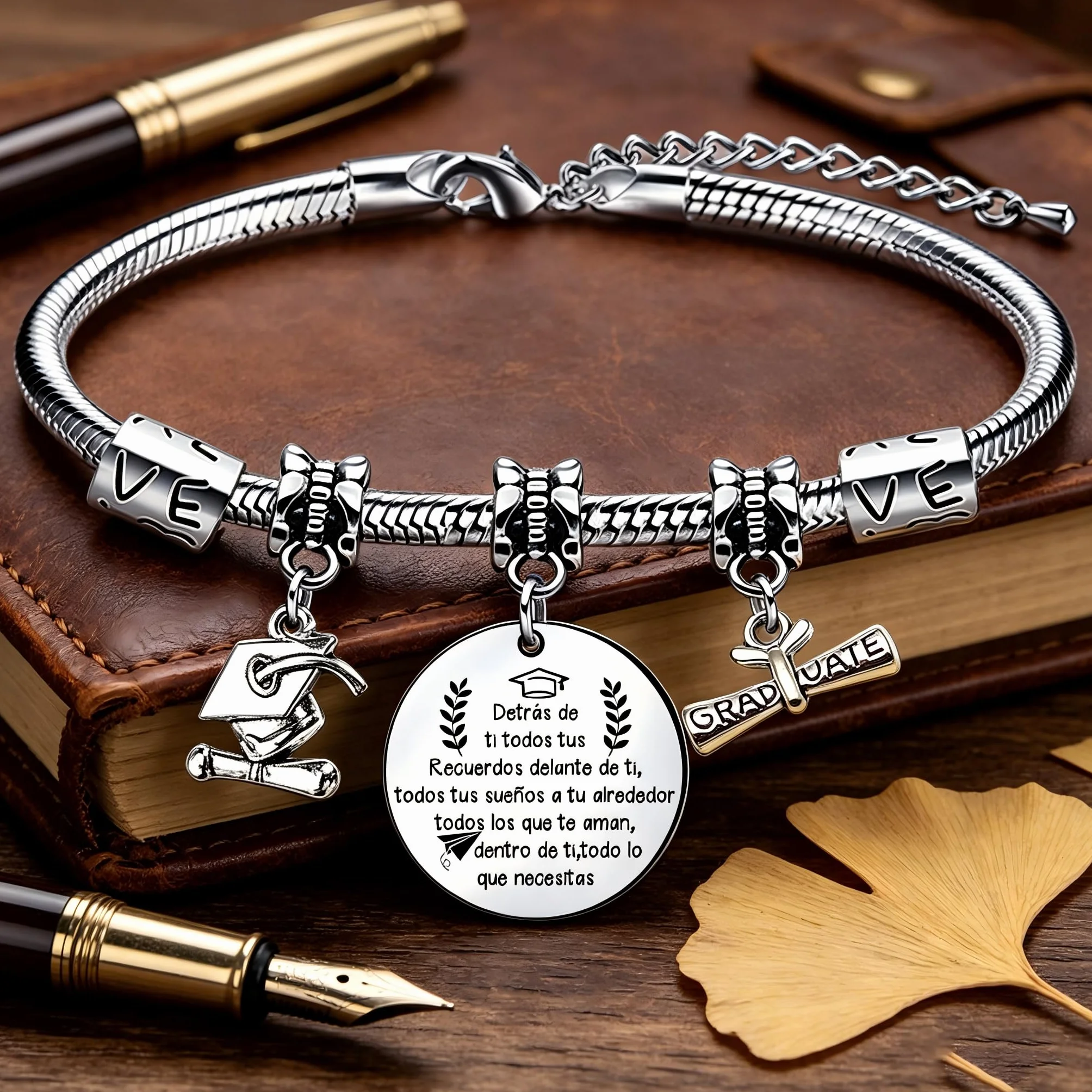 Pulsera de Graduación para Mujeres Regalos inspirados Graduados Recuerdo