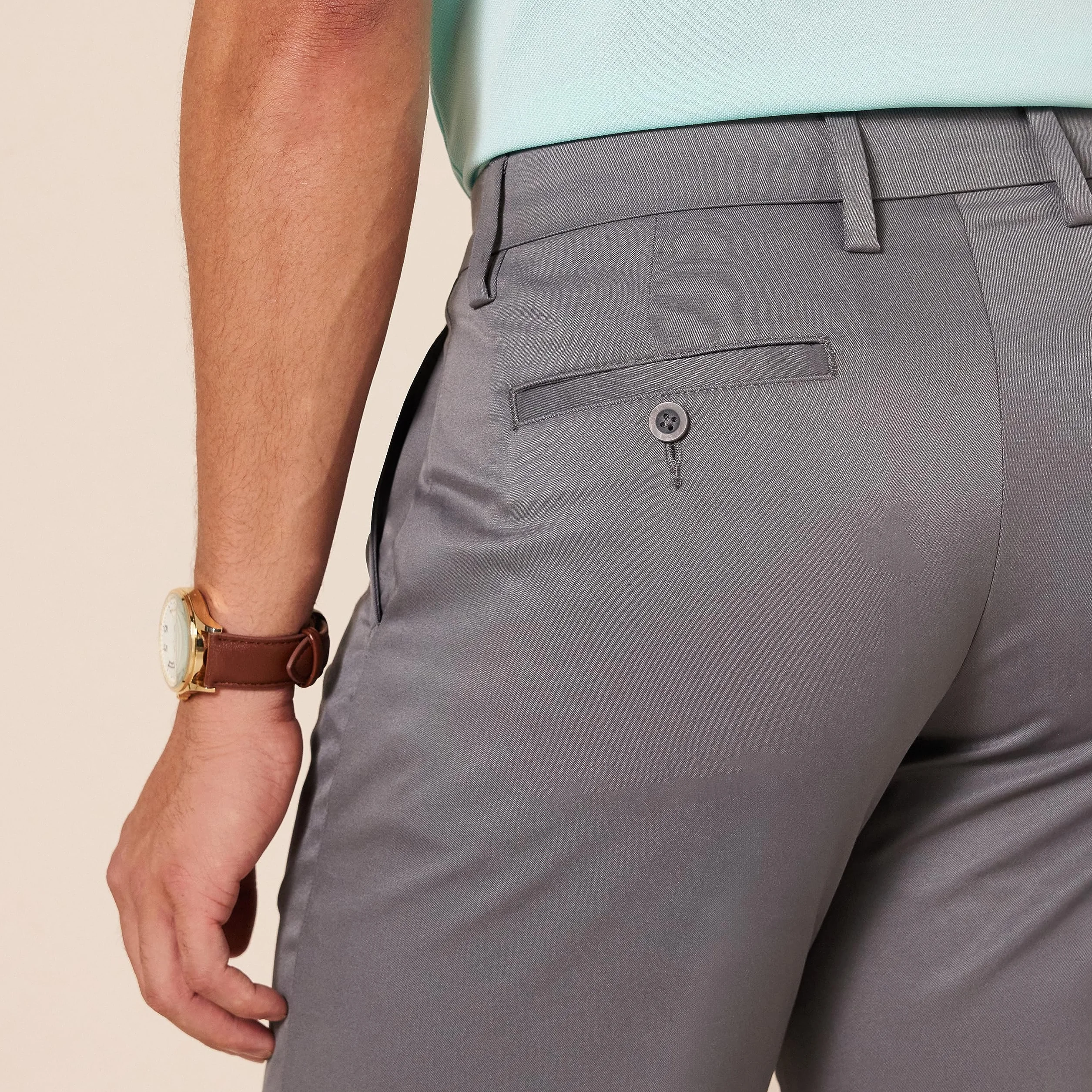 Amazon Essentials Pantalones de Golf Elásticos Corte Recto Hombre