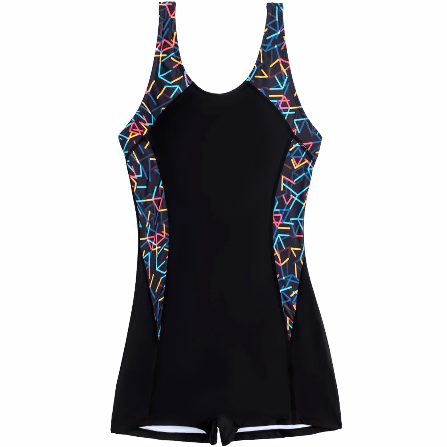 Bañador Natacion Mujer 1 Pieza Modesto Control de Abdomen Secado Rápido Deportivo Pro One Piece