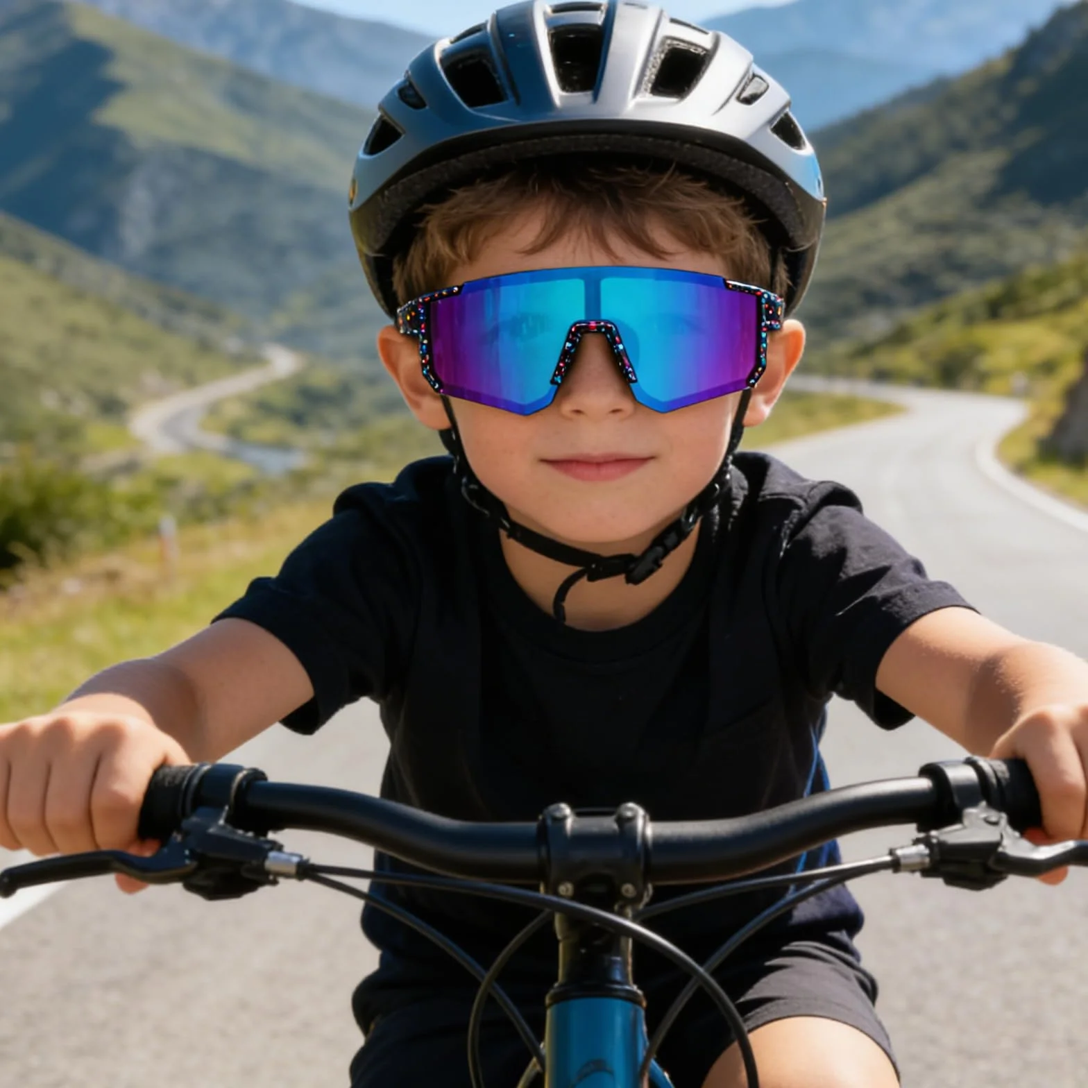Gafas de Sol Polarizadas UV 400 para Niños Ciclismo Deportivas