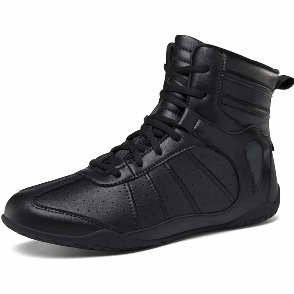 Zapatos de Boxeo para Hombres Zapatos de Lucha Profesional Botas de Boxeo para Entrenamiento físico para Mujeres