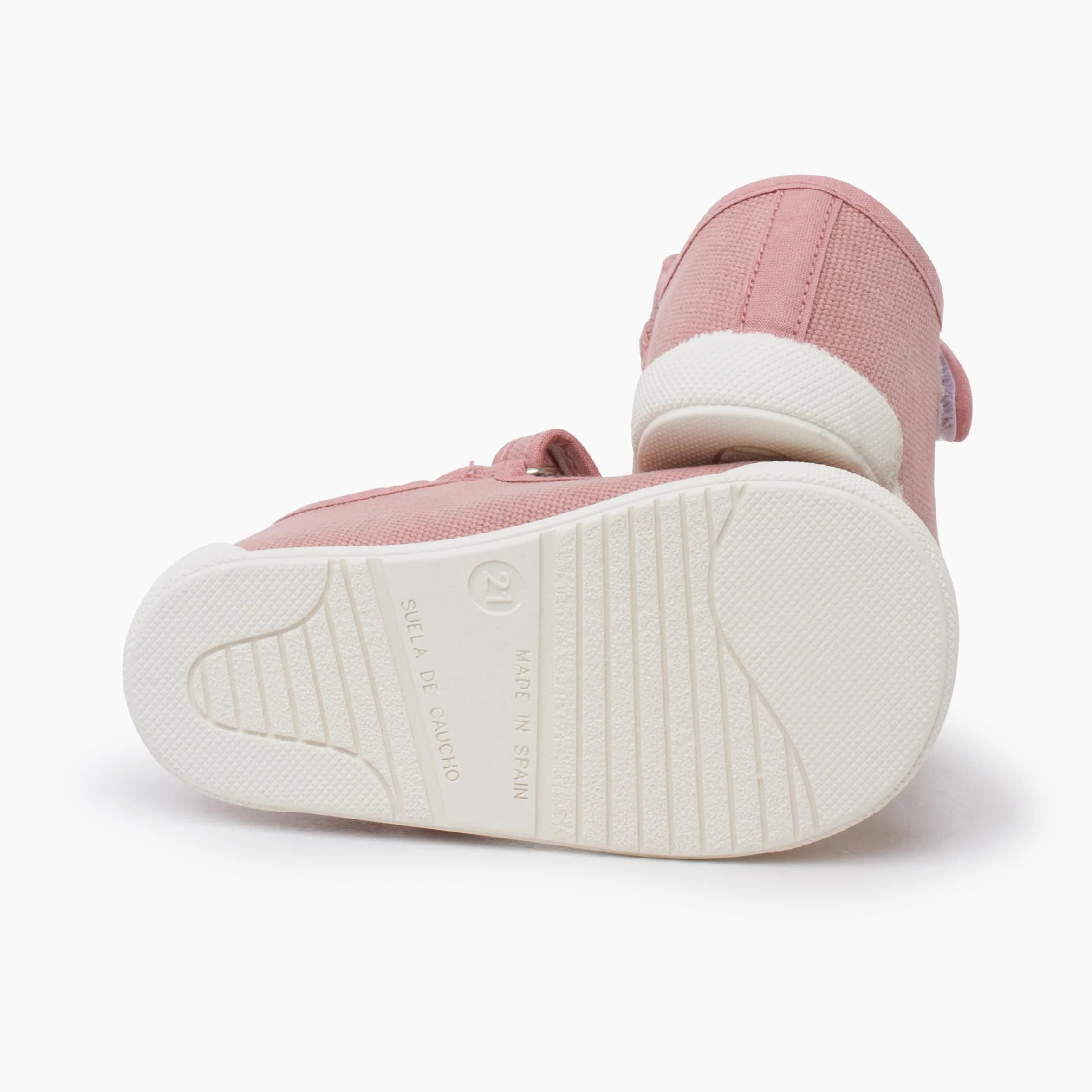 Pisamonas Merceditas Barefoot Lona Canvas Tira Adherente