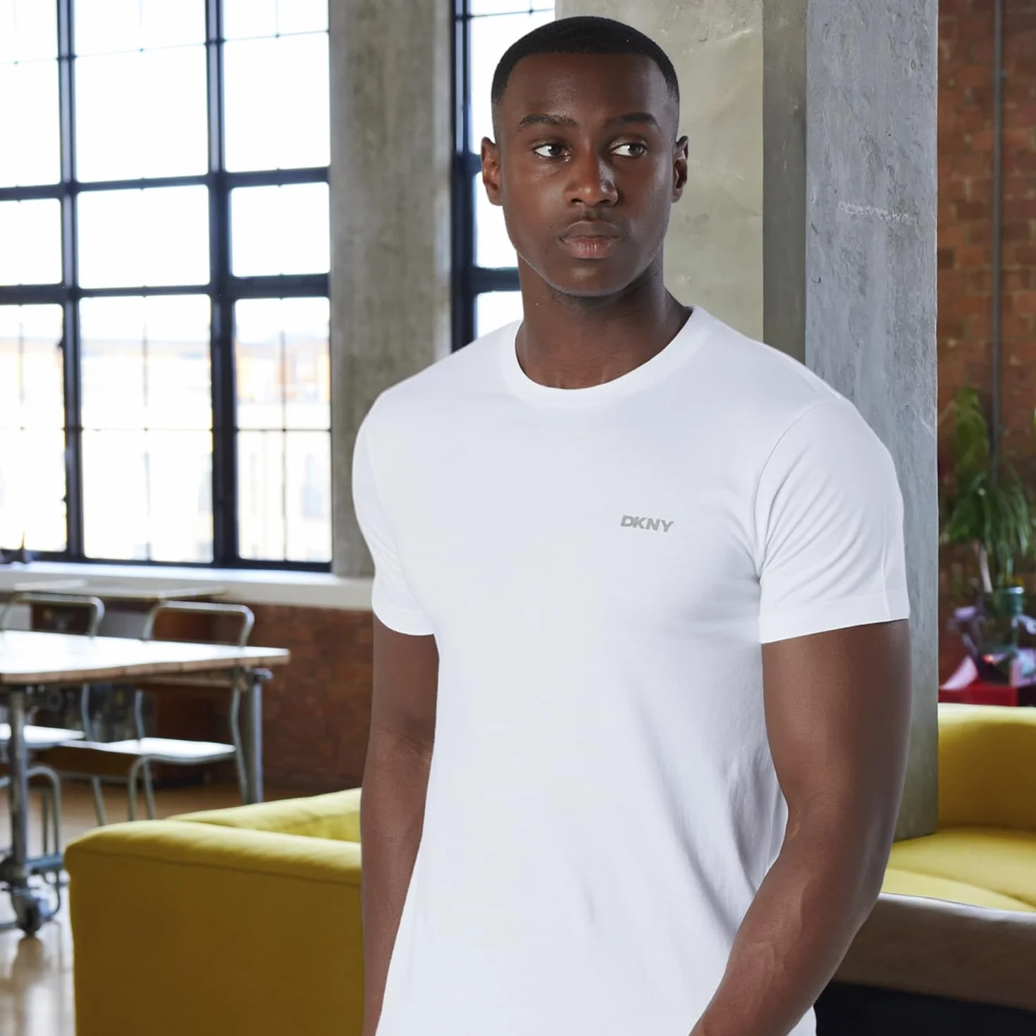 DKNY Giants Camiseta de Hombre Pack de 3
