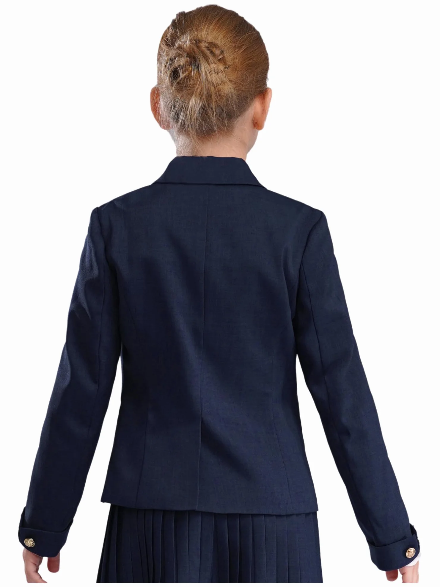 TiaoBug Chaqueta de Traje de Boda con Cuello en V para Niñas